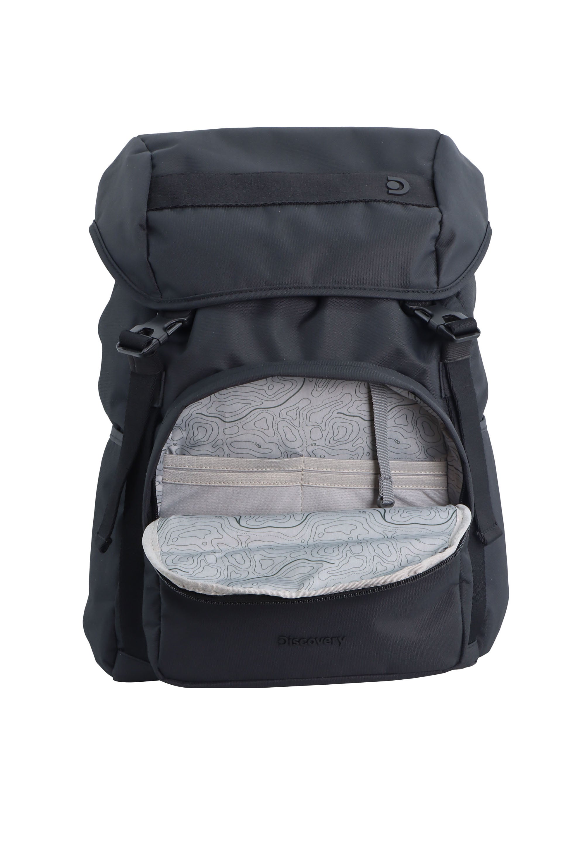 Discovery Downtown Laptop Backpack / School Backpack - D00943 Black