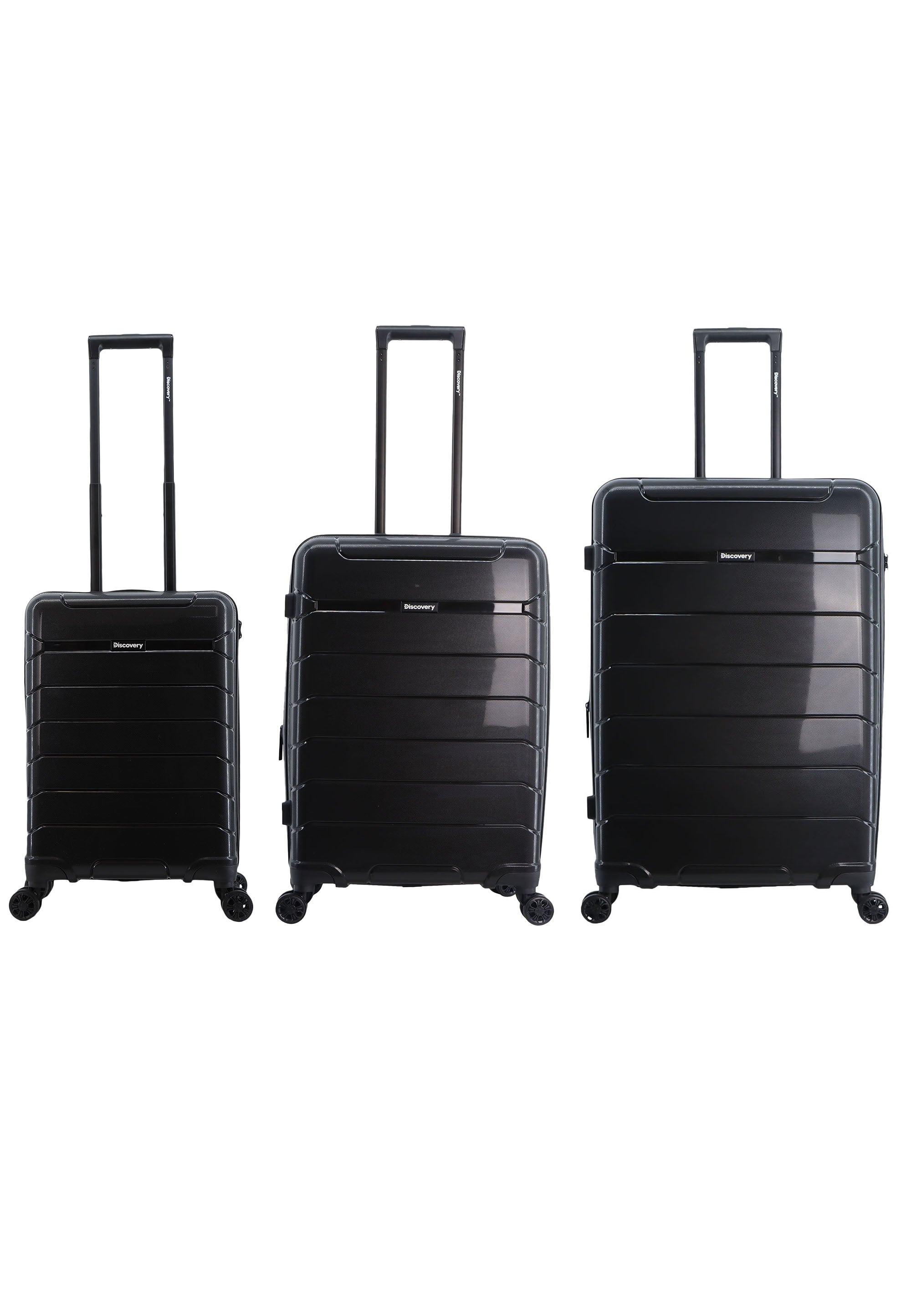 Discovery Skyward Hard Suitcase set / Luggage set / Trolley set Black