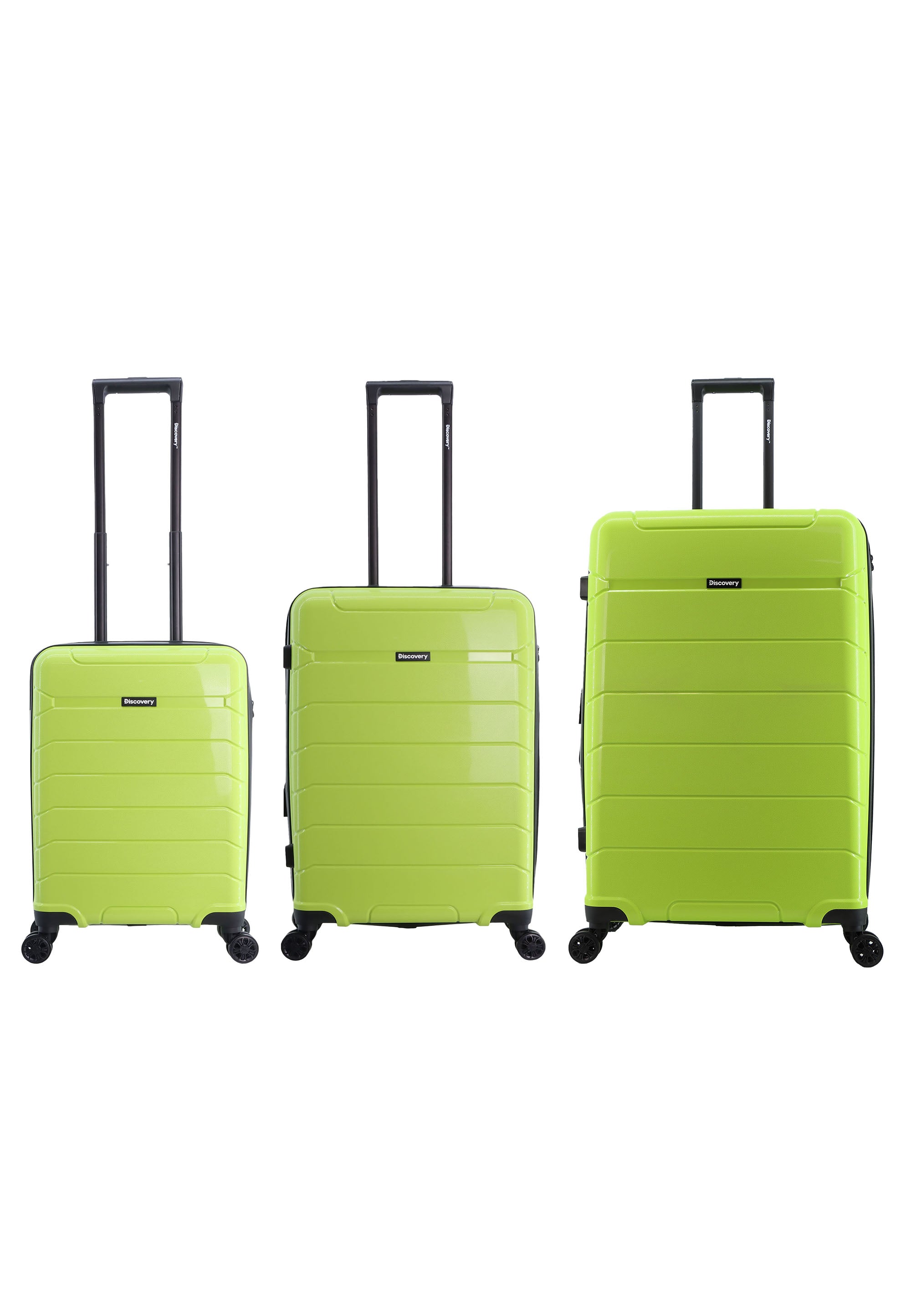 Discovery Skyward Hard Suitcase set / Luggage set / Trolley set Lime