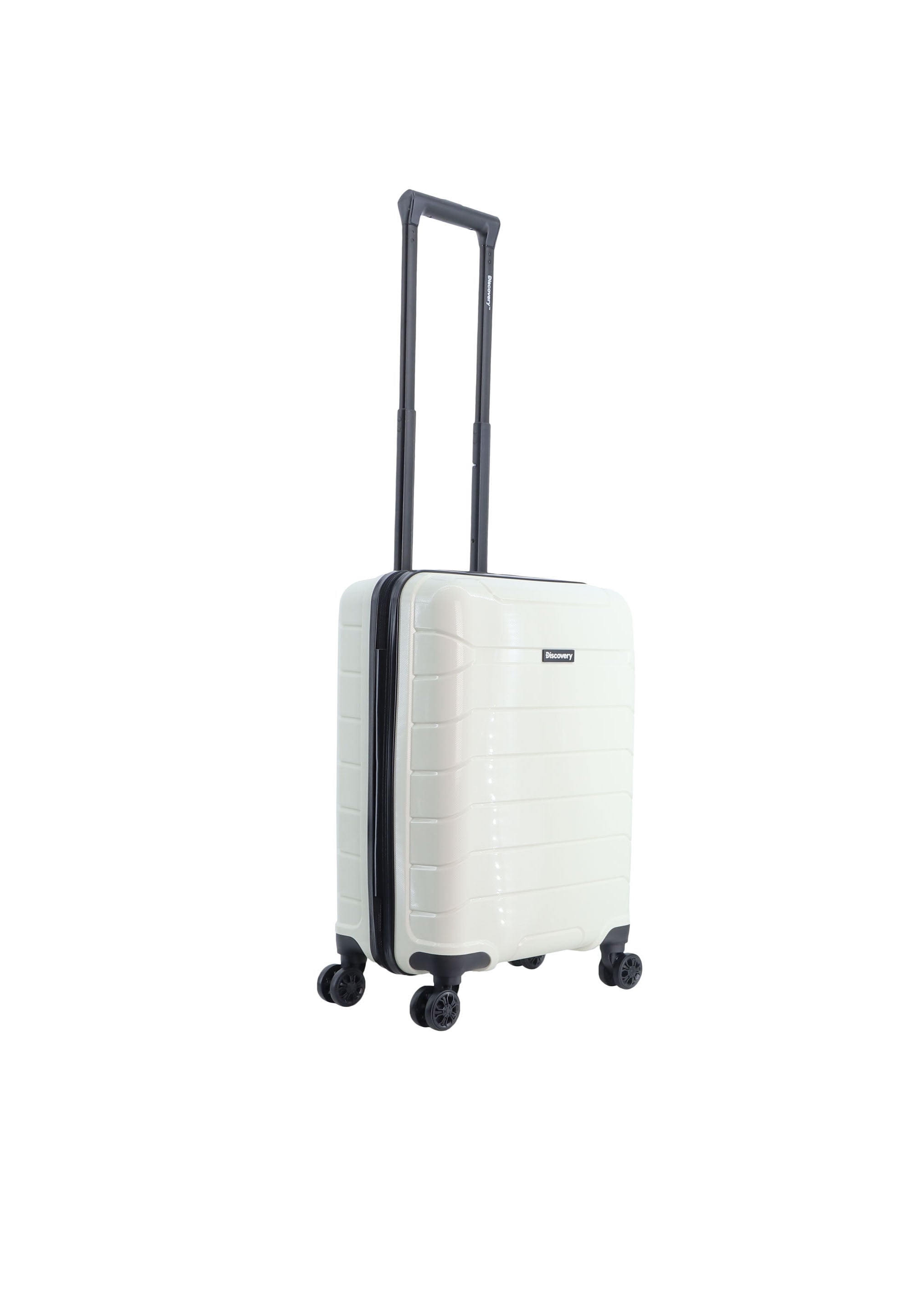 Discovery Skyward Handluggage Hard Suitcase / Luggage / Trolley - 55 cm (Small) White