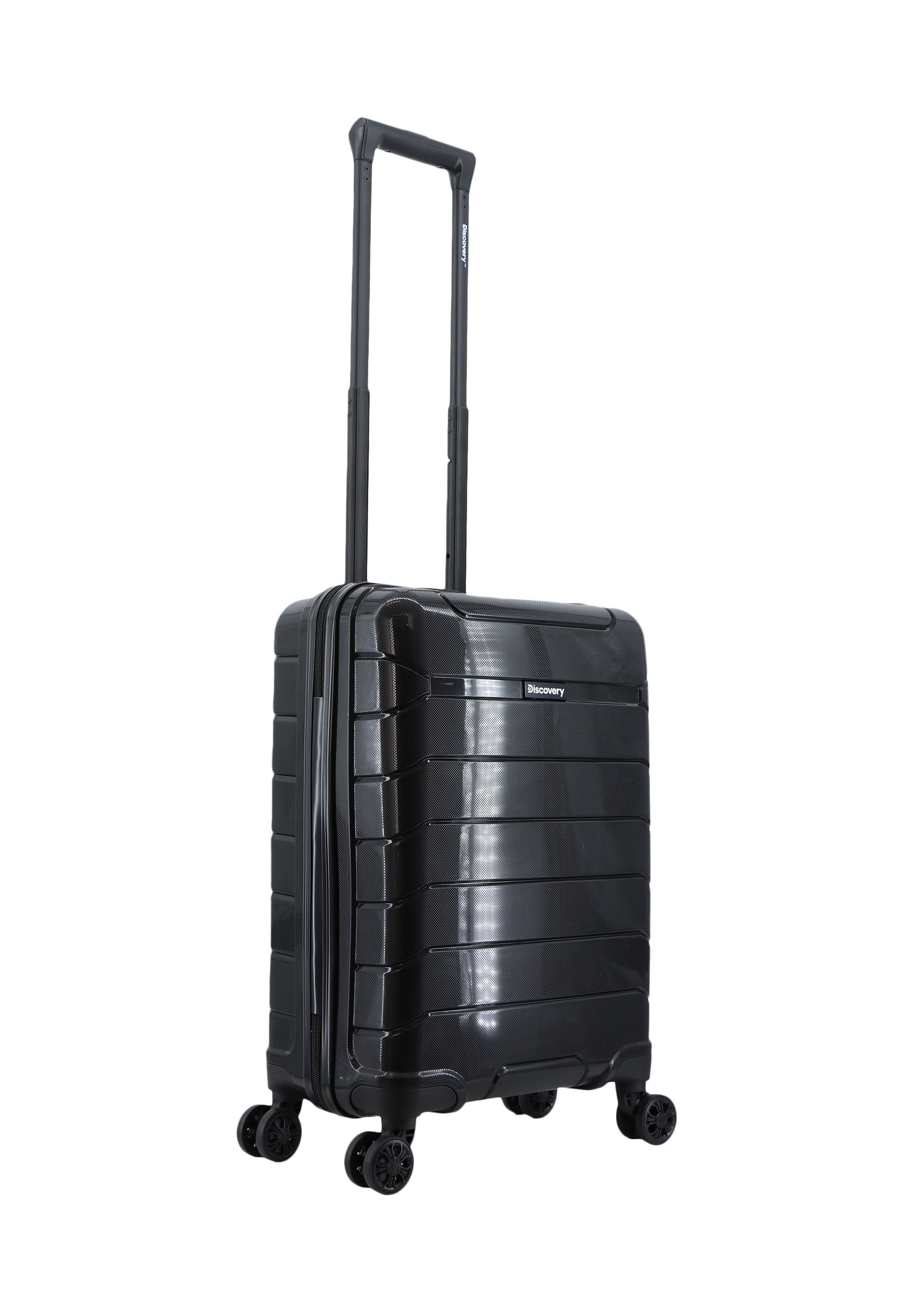 Discovery Skyward Handluggage Hard Suitcase / Luggage / Trolley - 55 cm (Small) Black