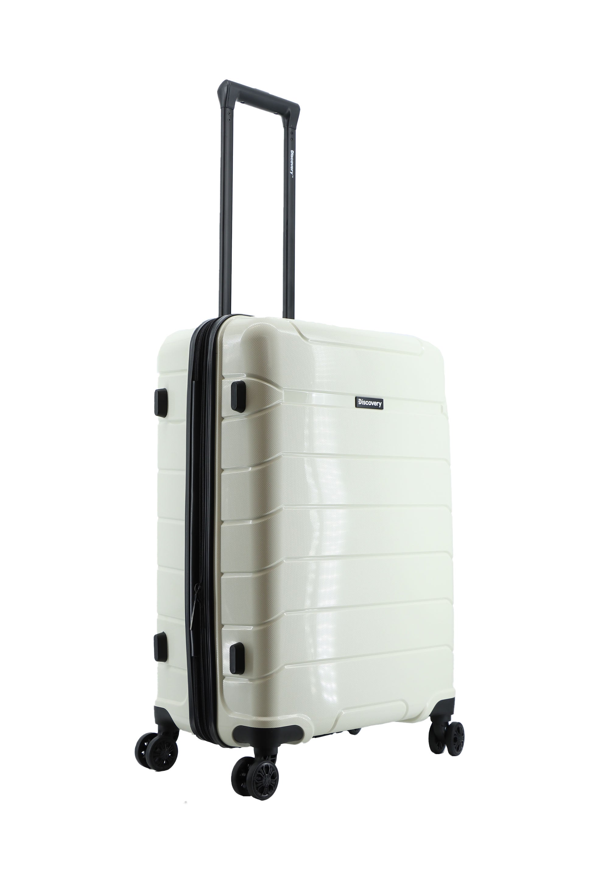 Discovery Skyward Hard Suitcase / Luggage / Trolley - 65 cm (Medium) White