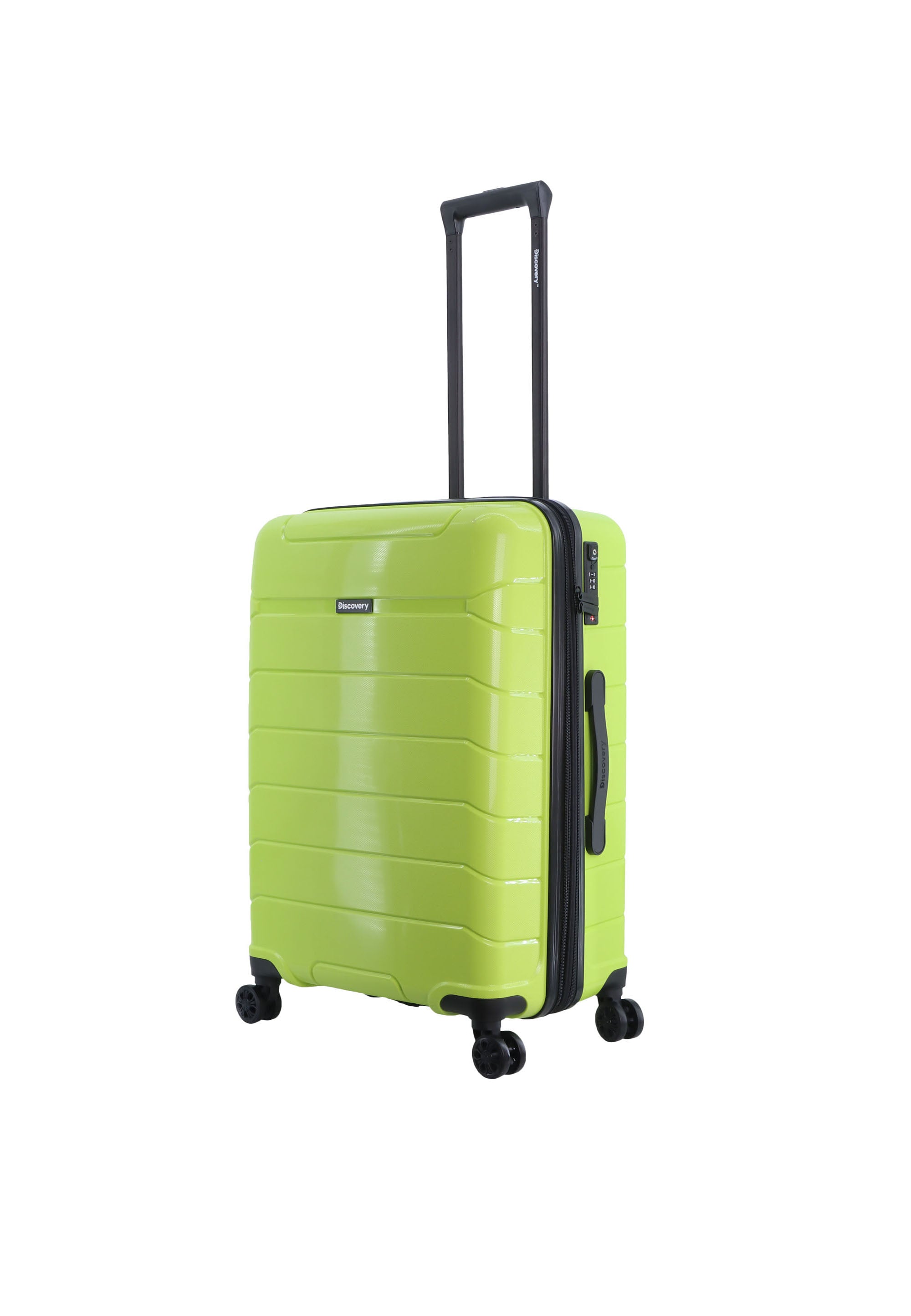 Discovery Skyward Hard Suitcase / Luggage / Trolley - 65 cm (Medium) Lime