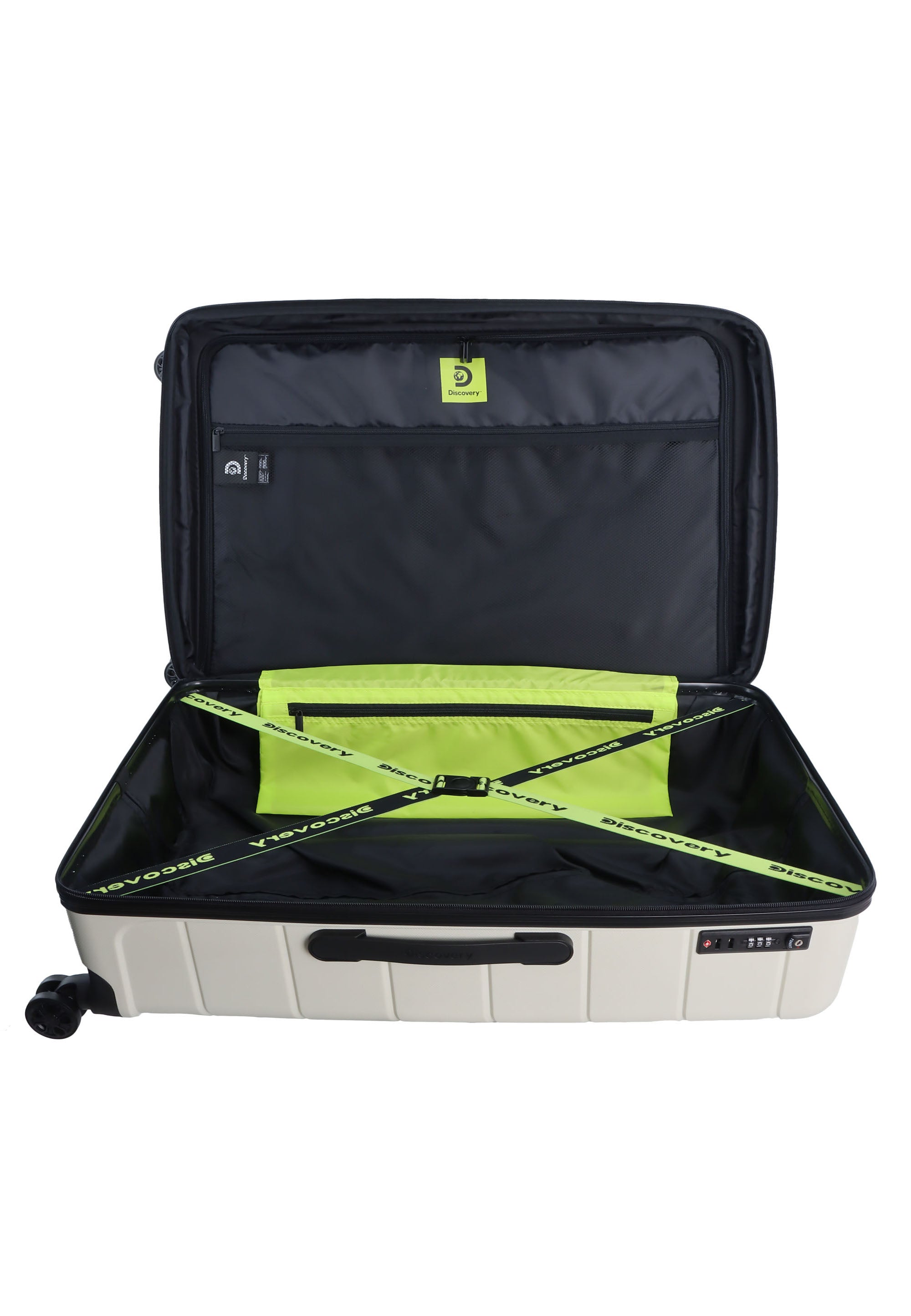 Discovery Skyward Hard Suitcase set / Luggage set / Trolley set White