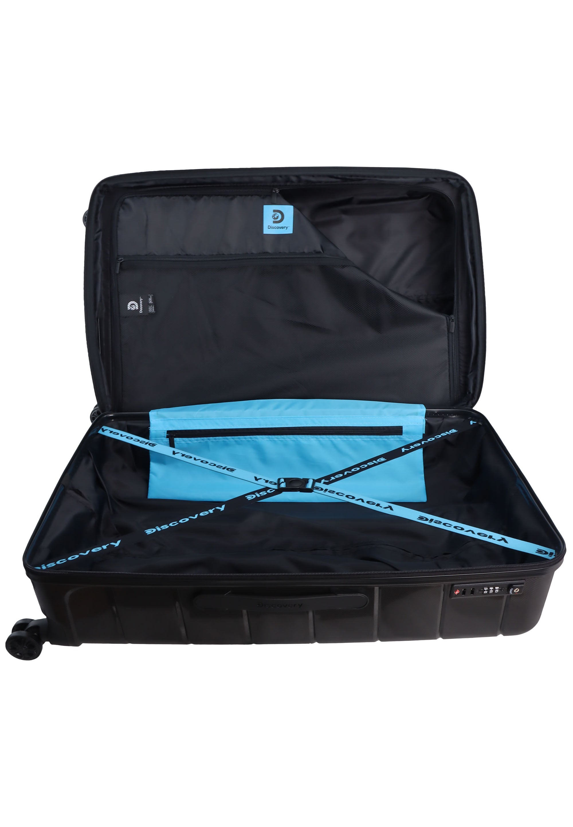 Discovery Skyward Hard Suitcase set / Luggage set / Trolley set Black