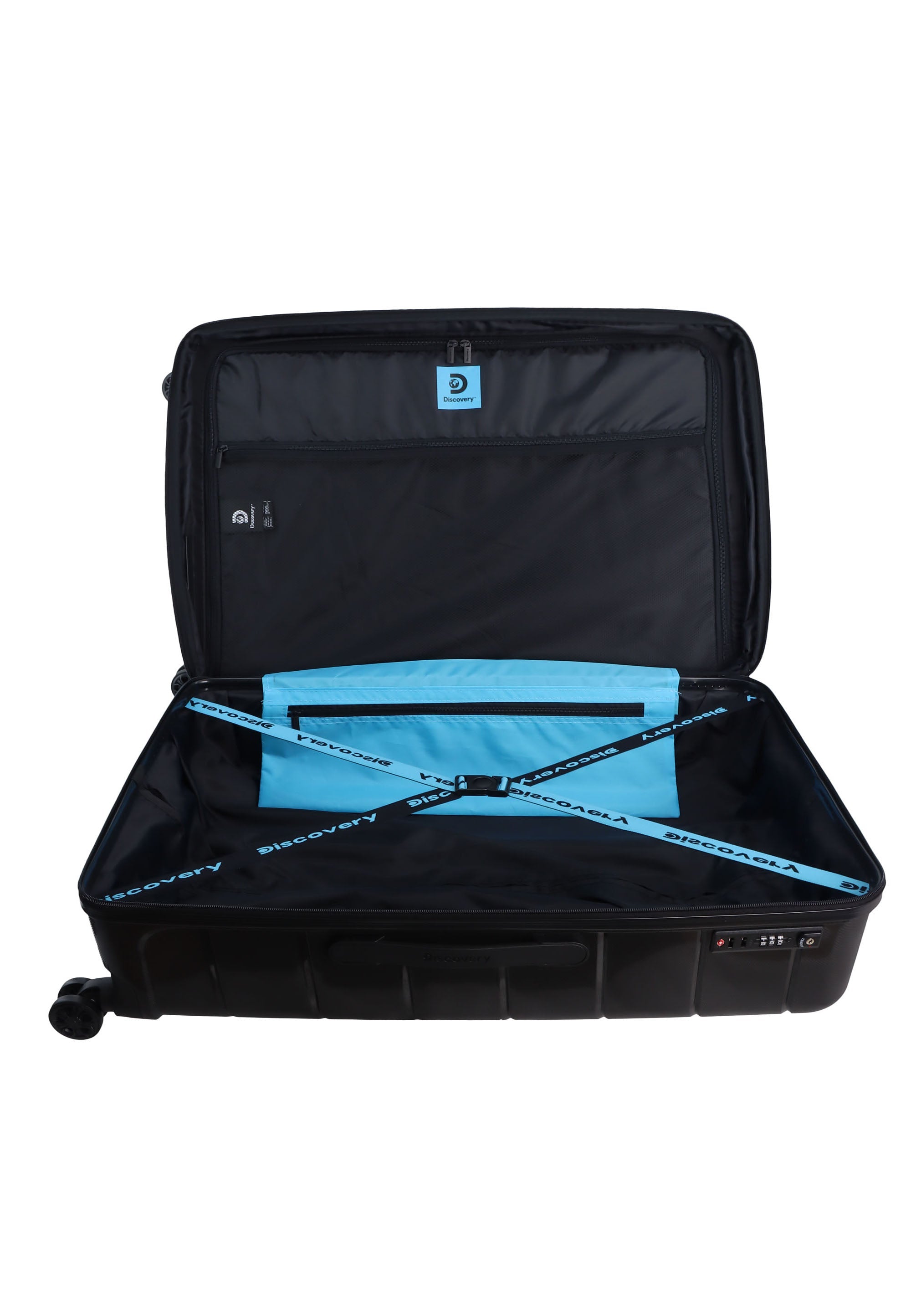 Discovery Skyward Hard Suitcase set / Luggage set / Trolley set Black