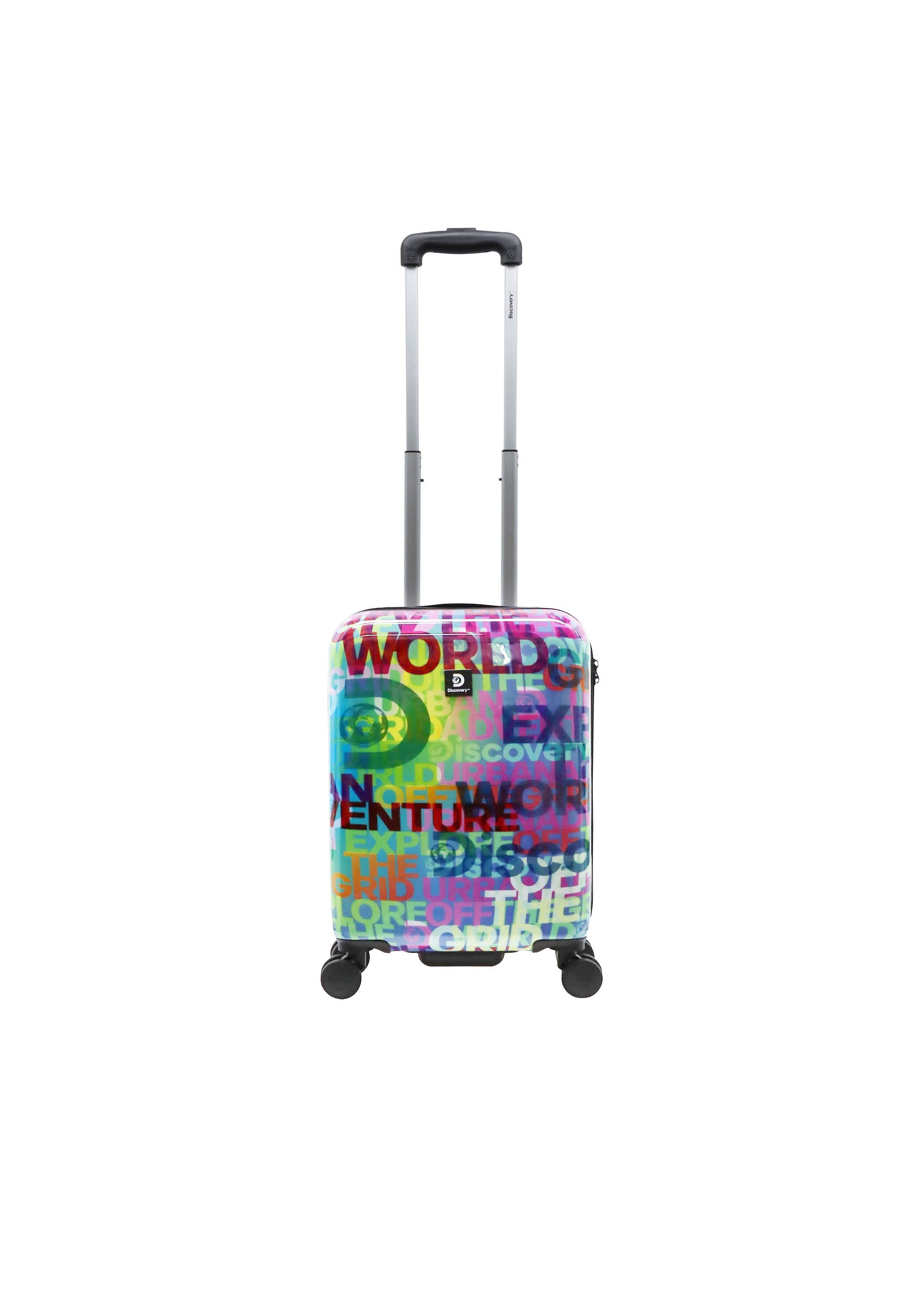 Discovery Explore The World Handluggage Hard Suitcase / Luggage / Trolley - 55 cm (Small)