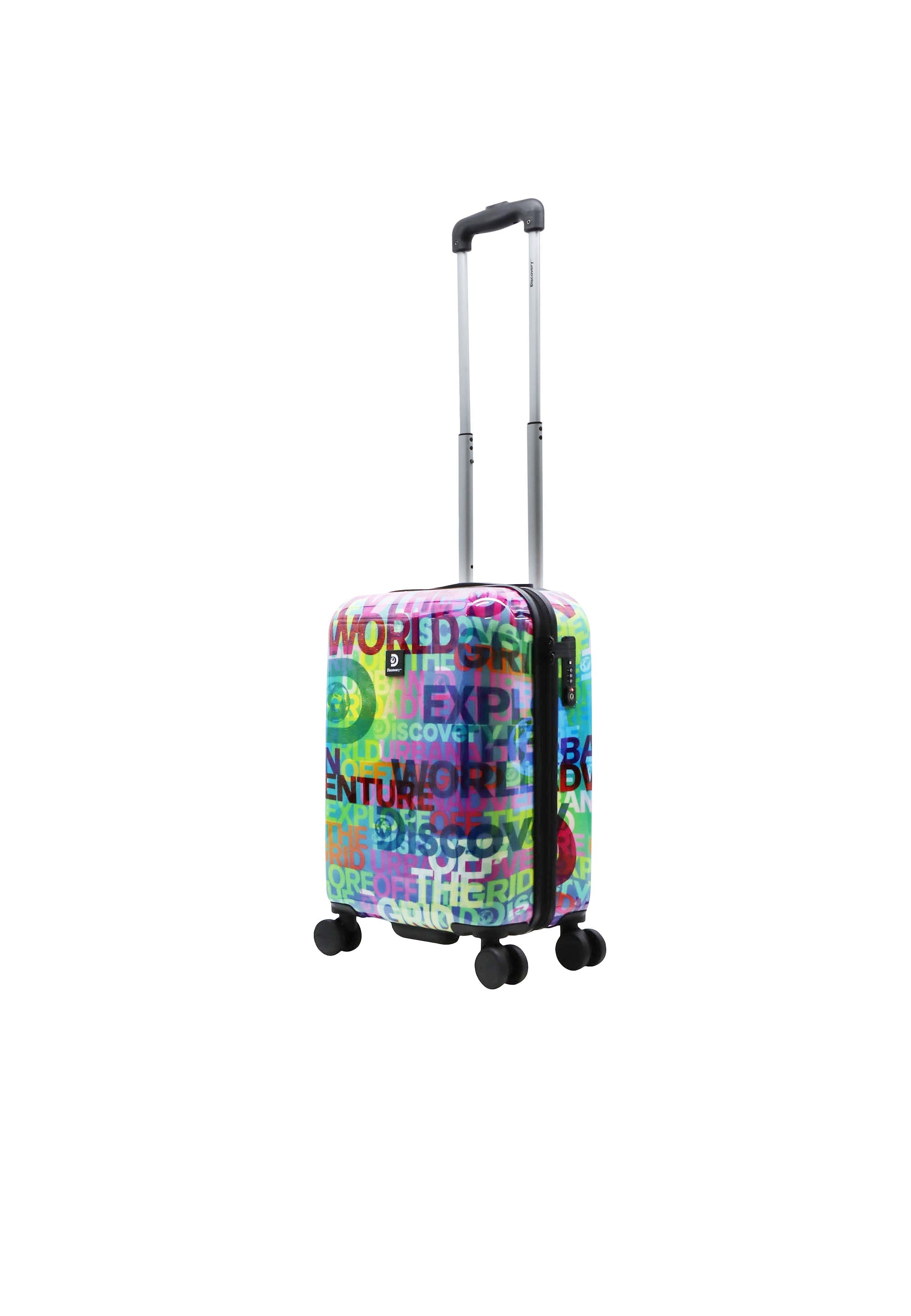 Discovery Explore The World Handluggage Hard Suitcase / Luggage / Trolley - 55 cm (Small)