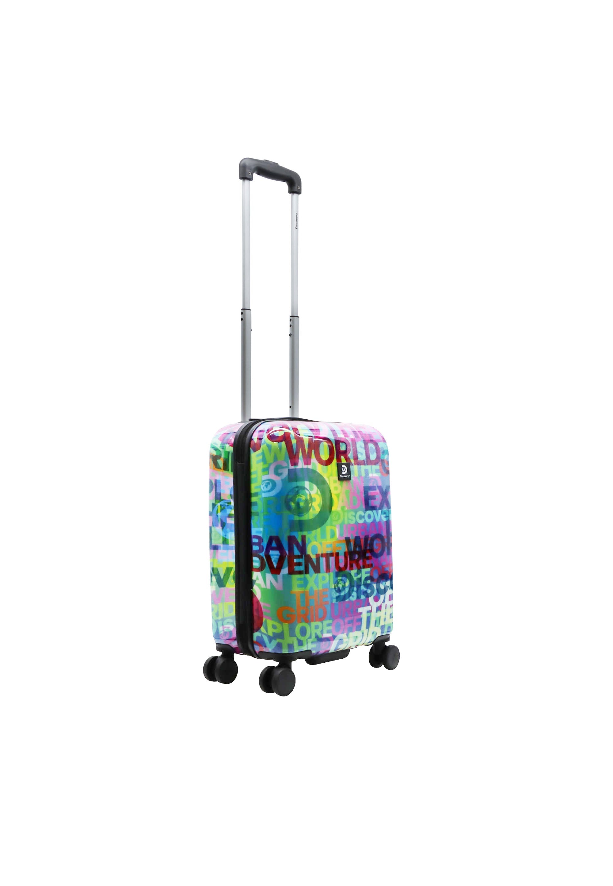 Discovery Explore The World Handluggage Hard Suitcase / Luggage / Trolley - 55 cm (Small)