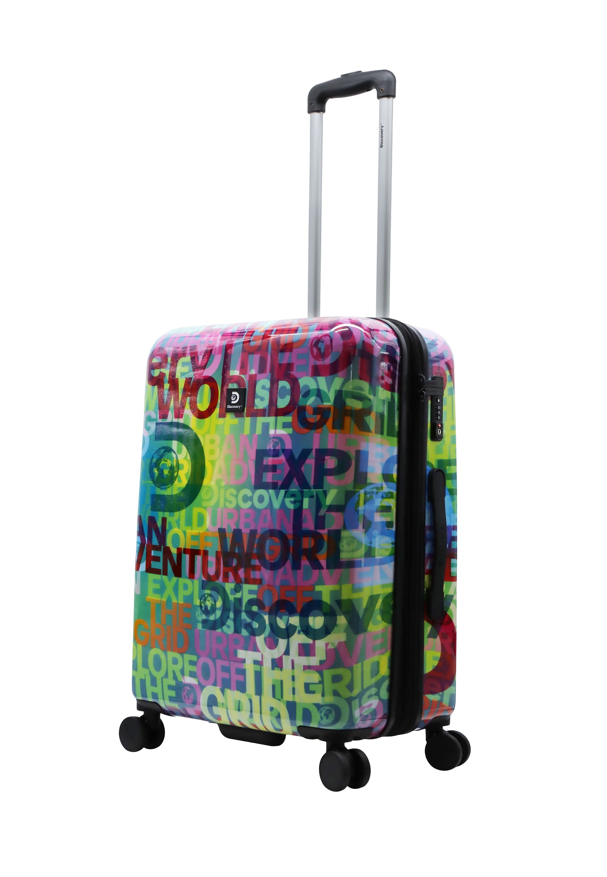 colourful luggage easy to recognize