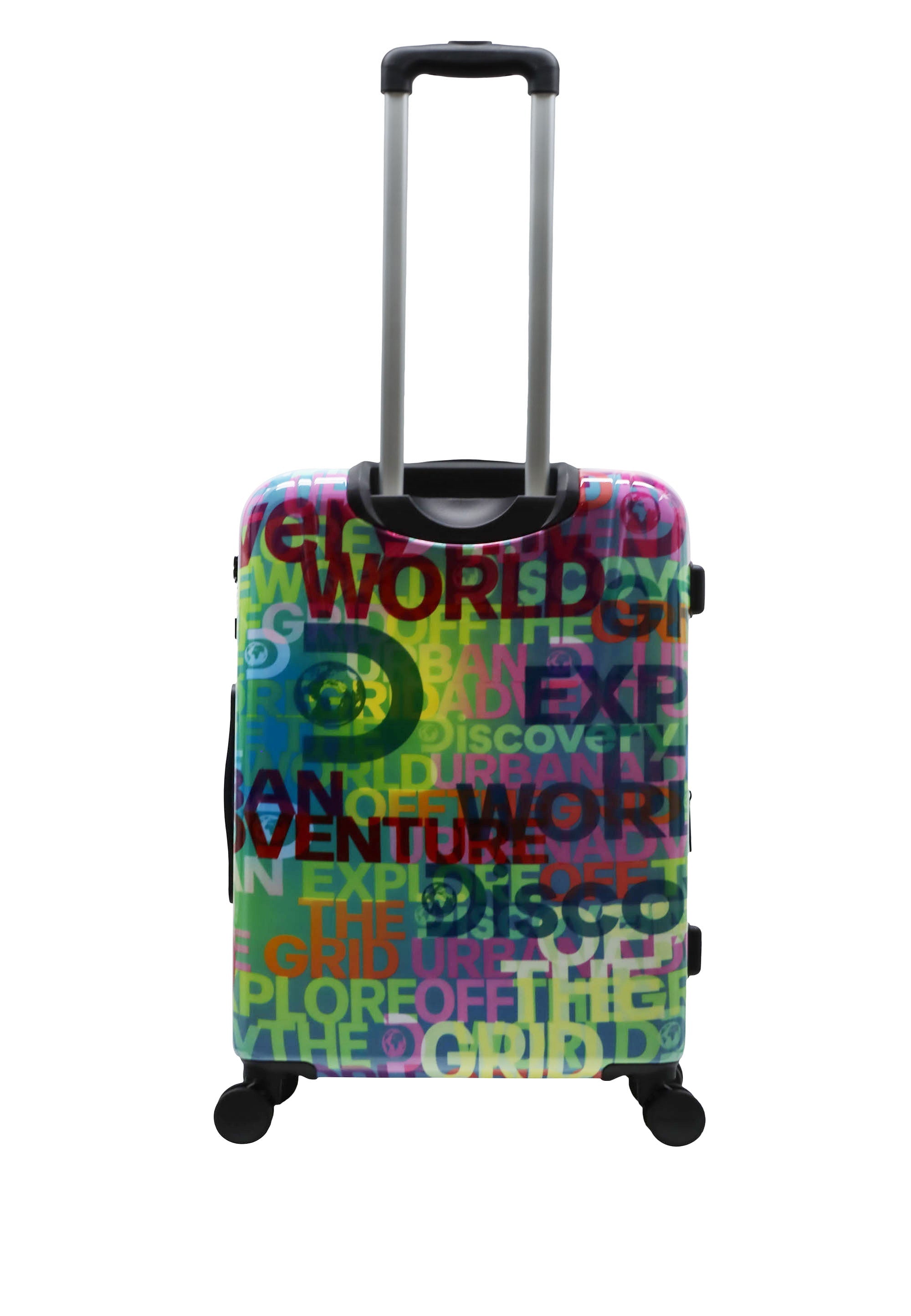 Discovery luggage backside