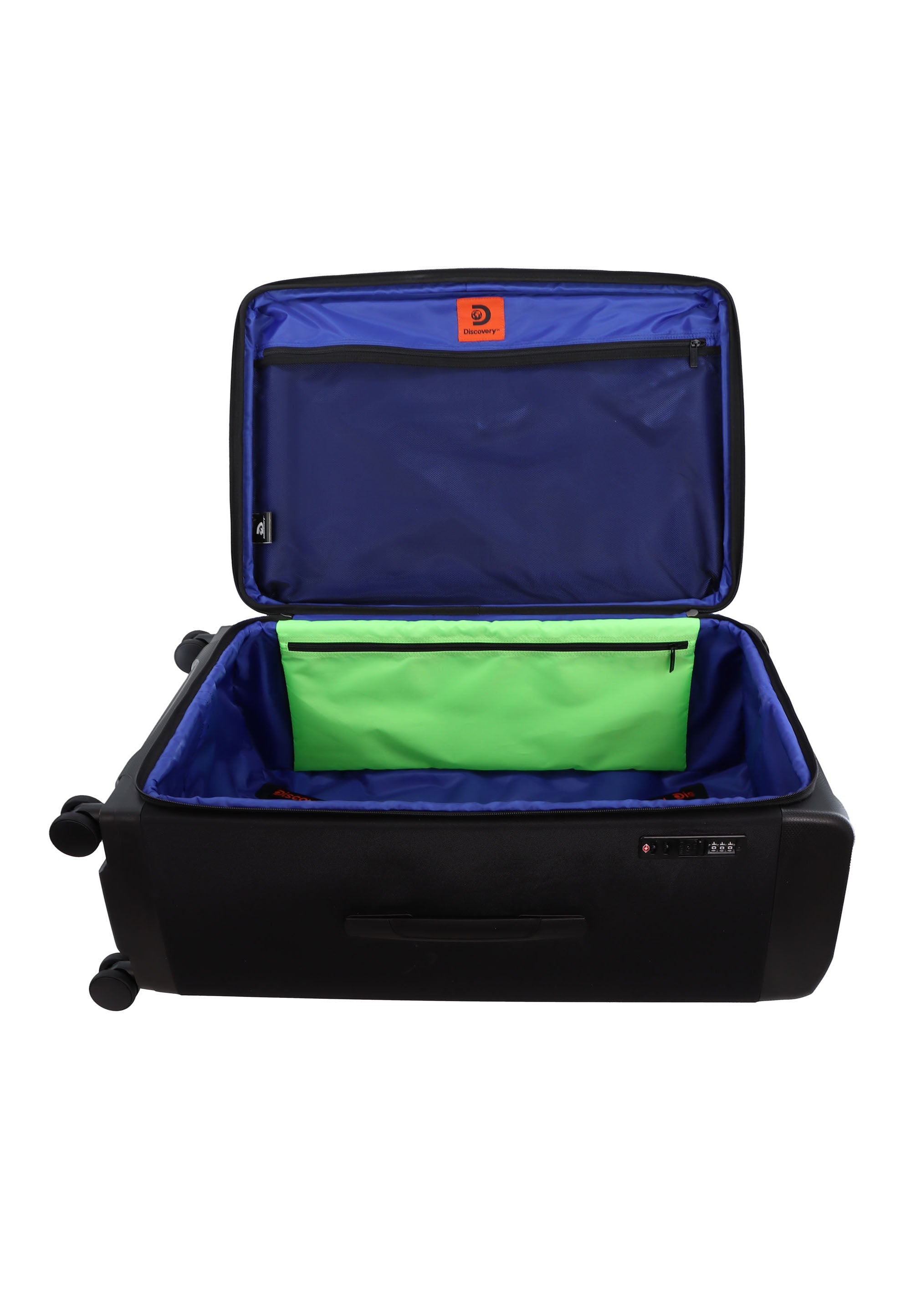 expandable Discovery suitcases