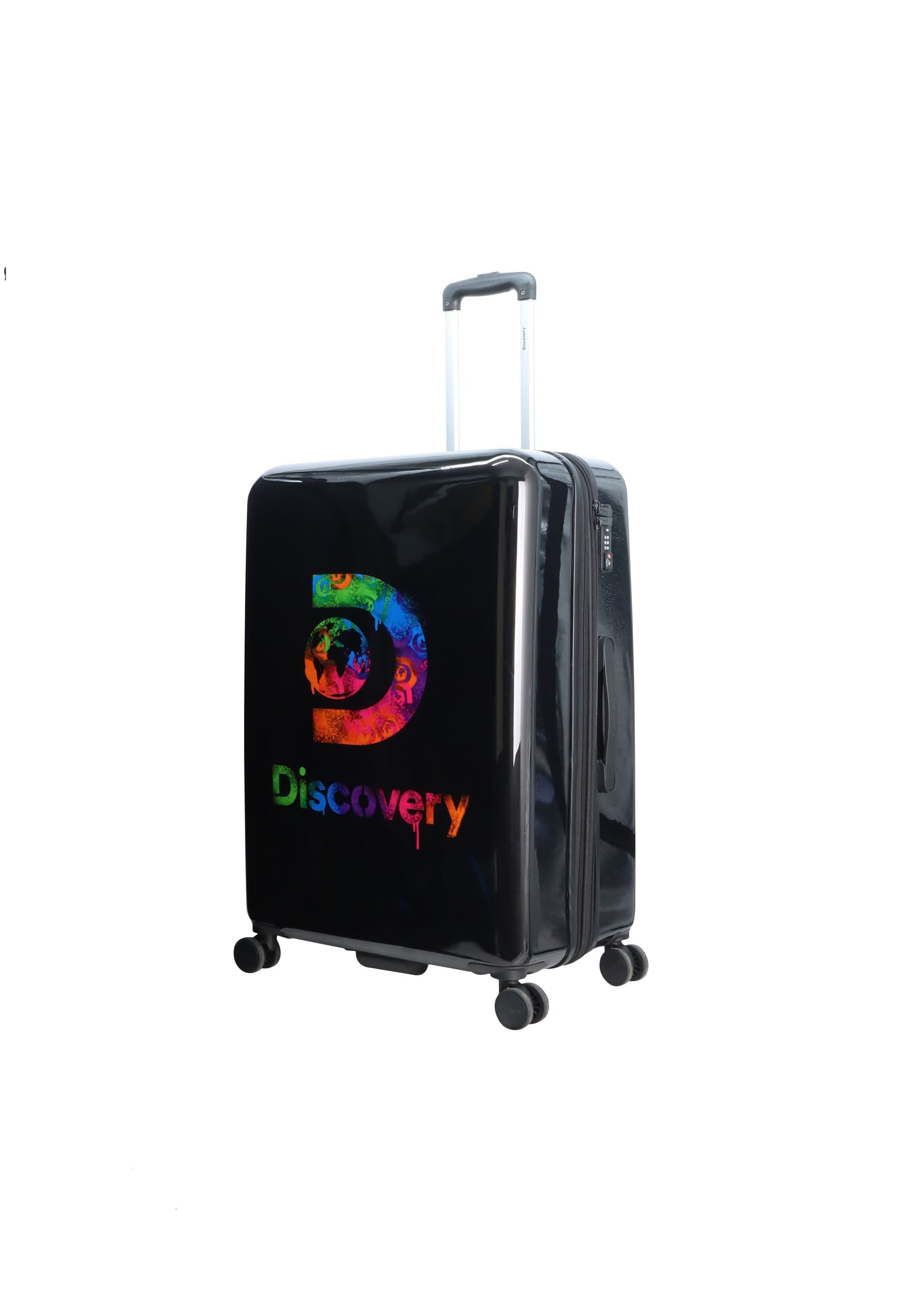 Discovery Stencil Hard Suitcase / Luggage / Trolley - 77 cm (Large)
