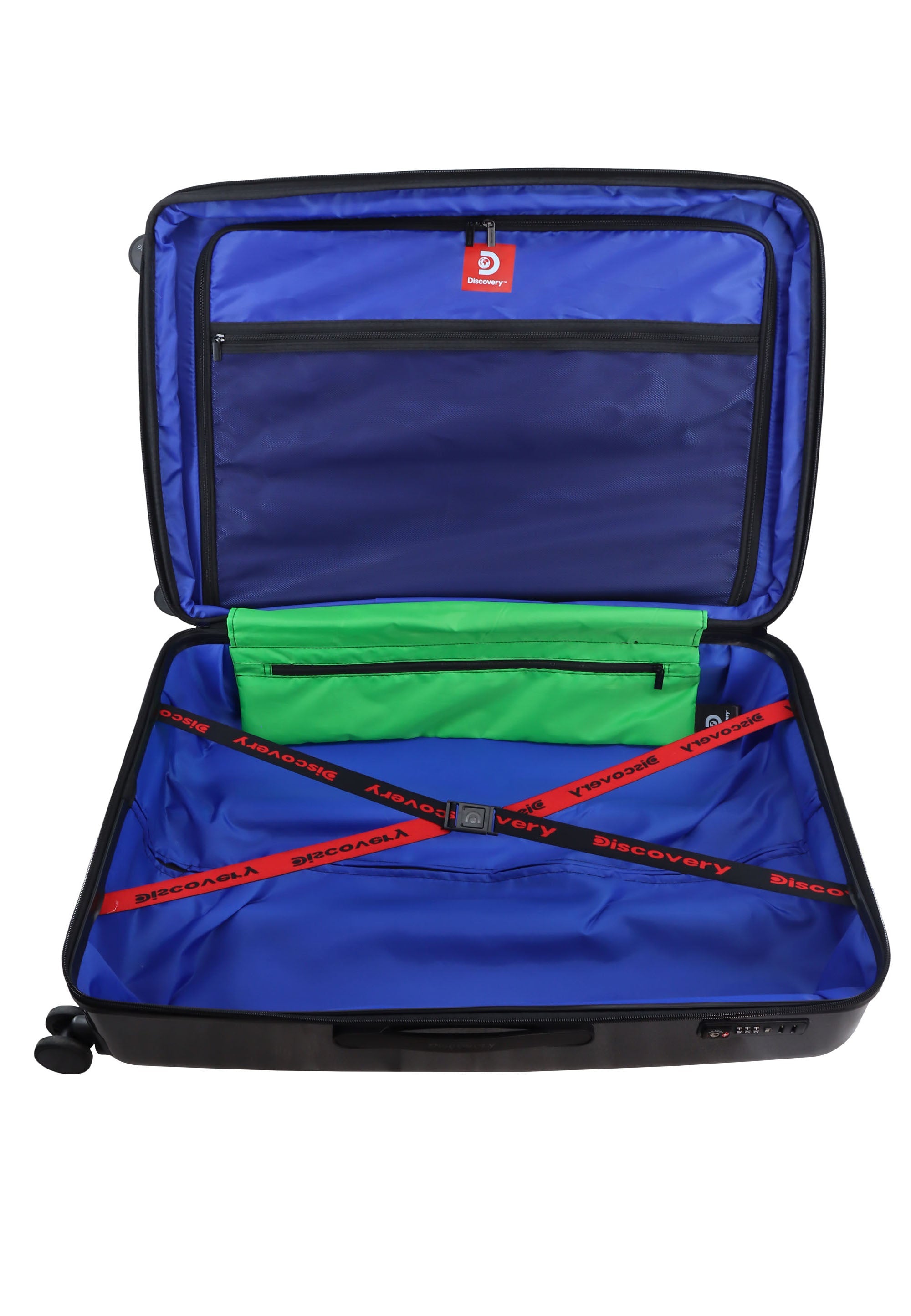 Discovery Stencil Hard Suitcase / Luggage / Trolley - 77 cm (Large)
