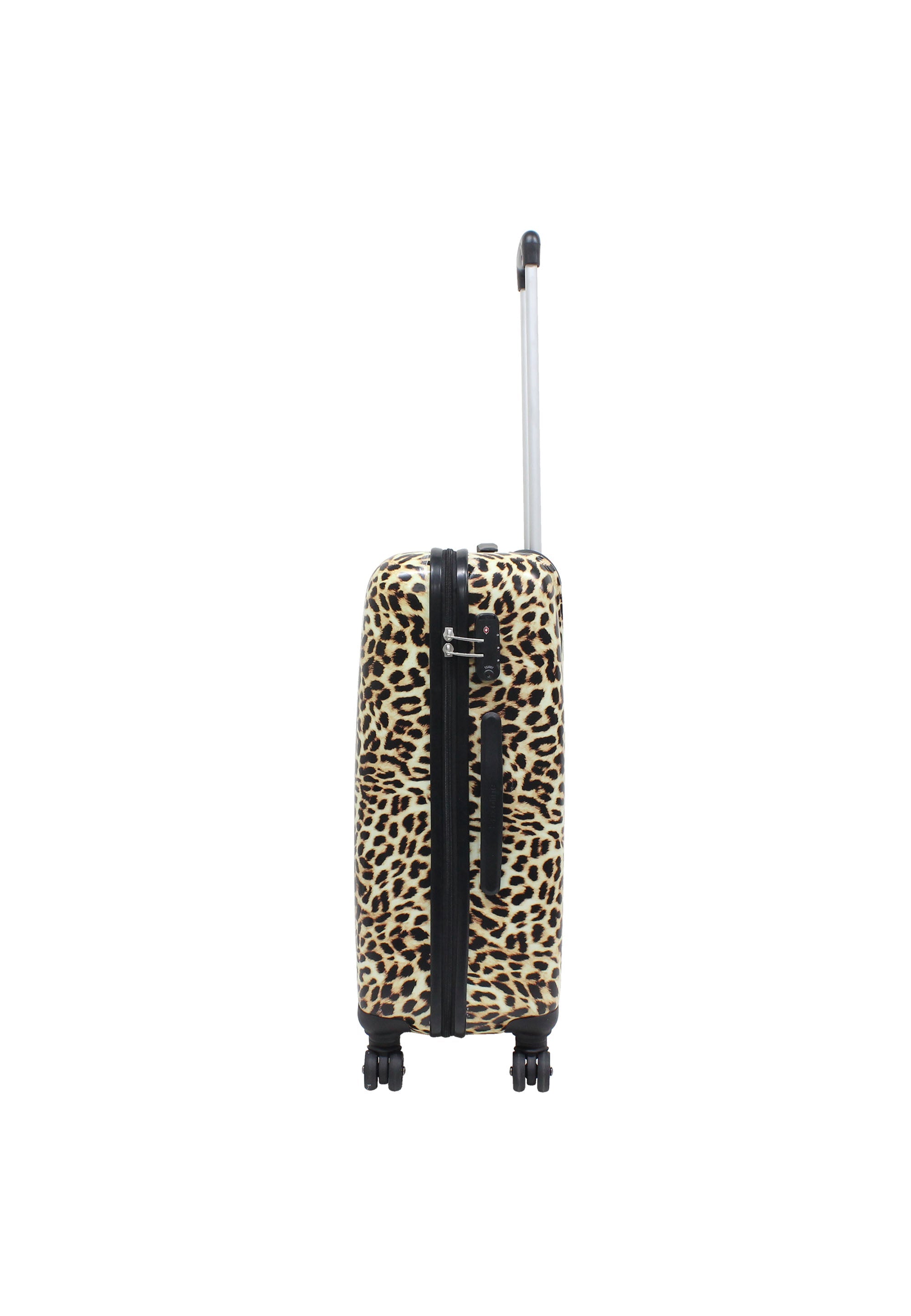 Saxoline Leopard Hard Suitcase / Trolley / Luggage - 67 cm - (Medium)
