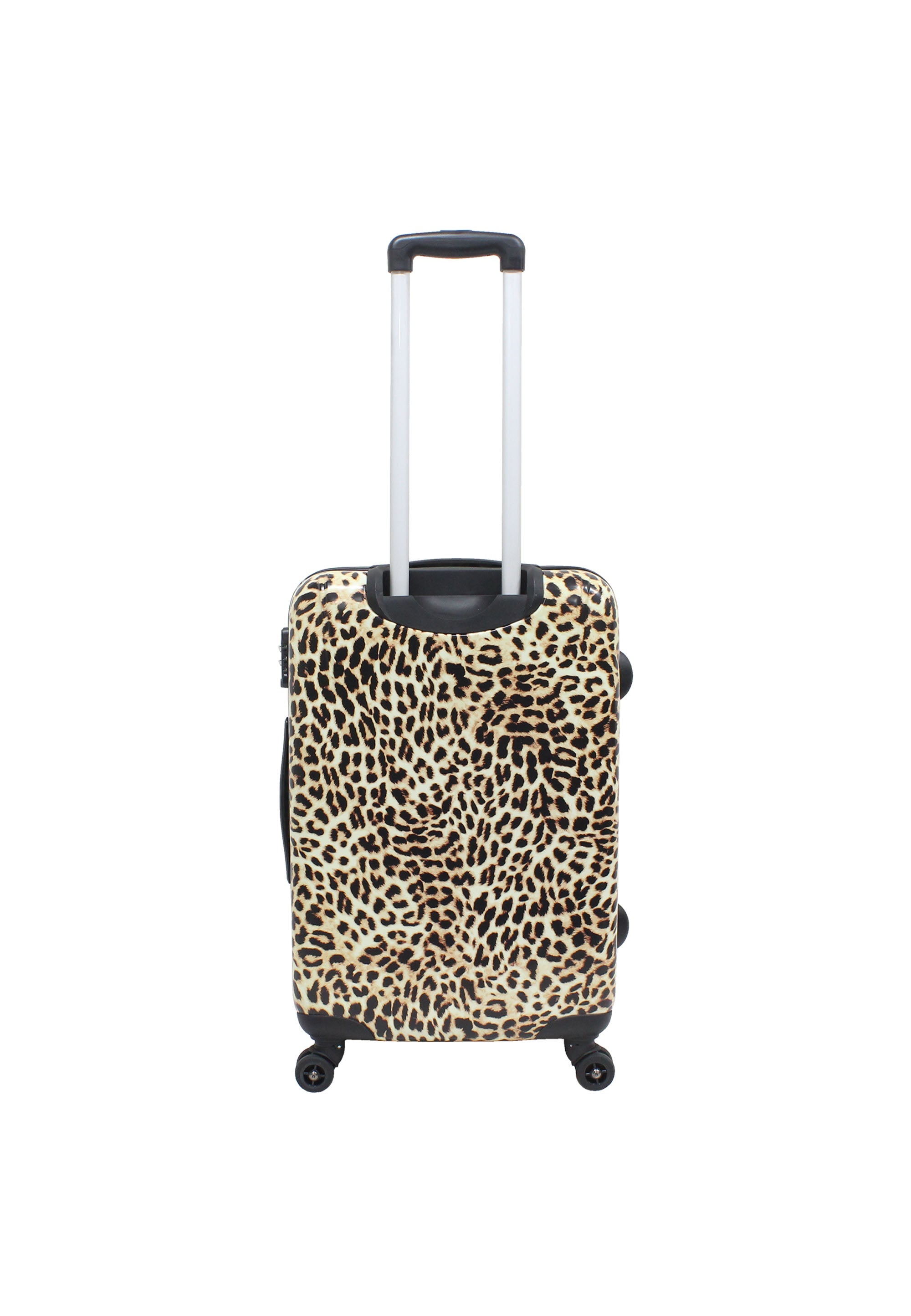 Saxoline Leopard Hard Suitcase / Trolley / Luggage - 67 cm - (Medium)