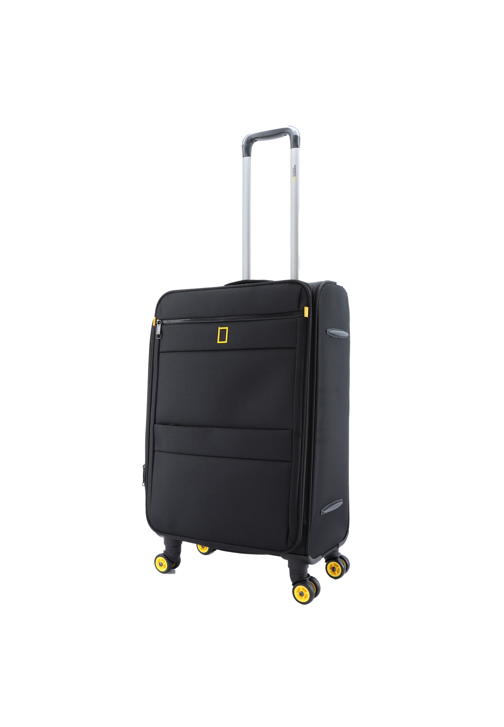 National Geographic Passage Soft Suitcase set / Trolley set / Travel Suitcase set - (S/M/L) Black