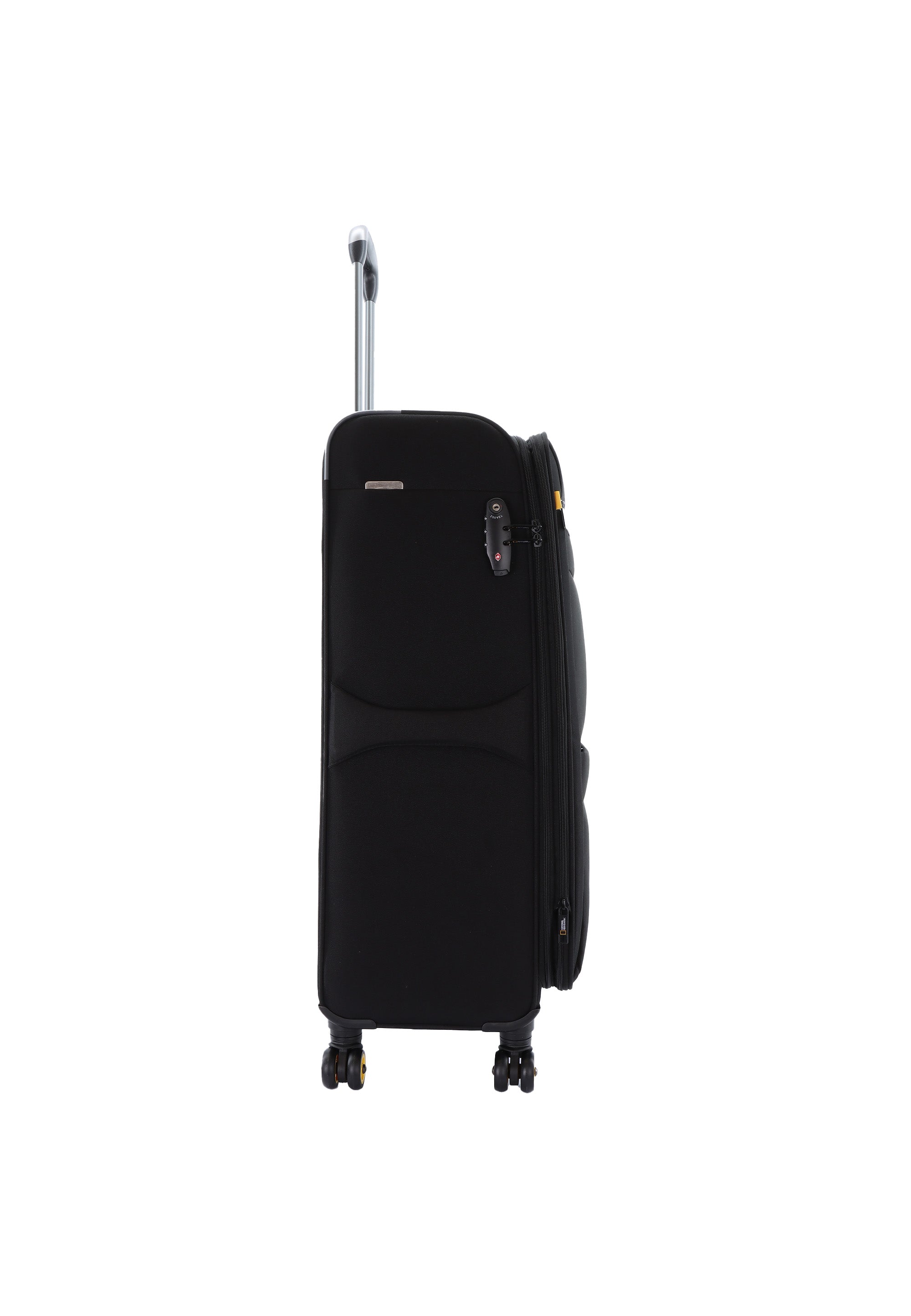 National Geographic Passage Soft Suitcase / Trolley / Travel Suitcase - 71 cm (Large) Black