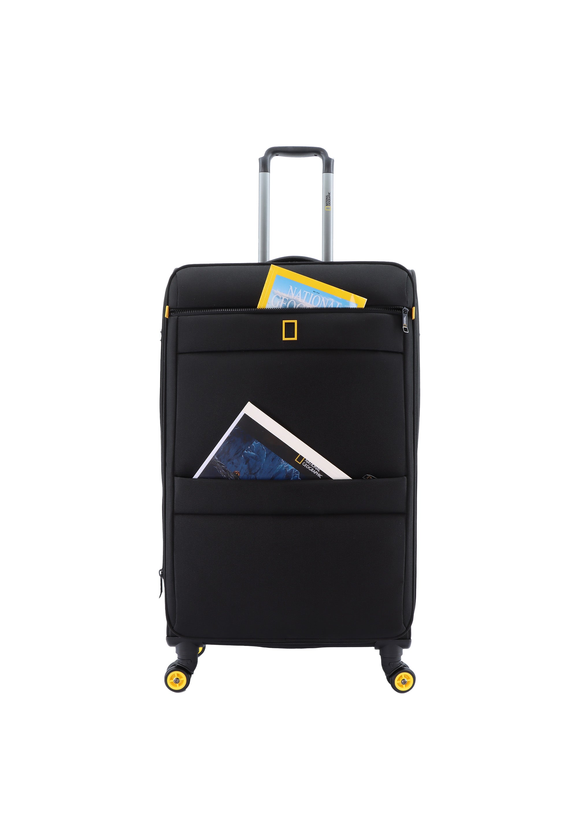 National Geographic Passage Soft Suitcase / Trolley / Travel Suitcase - 71 cm (Large) Black