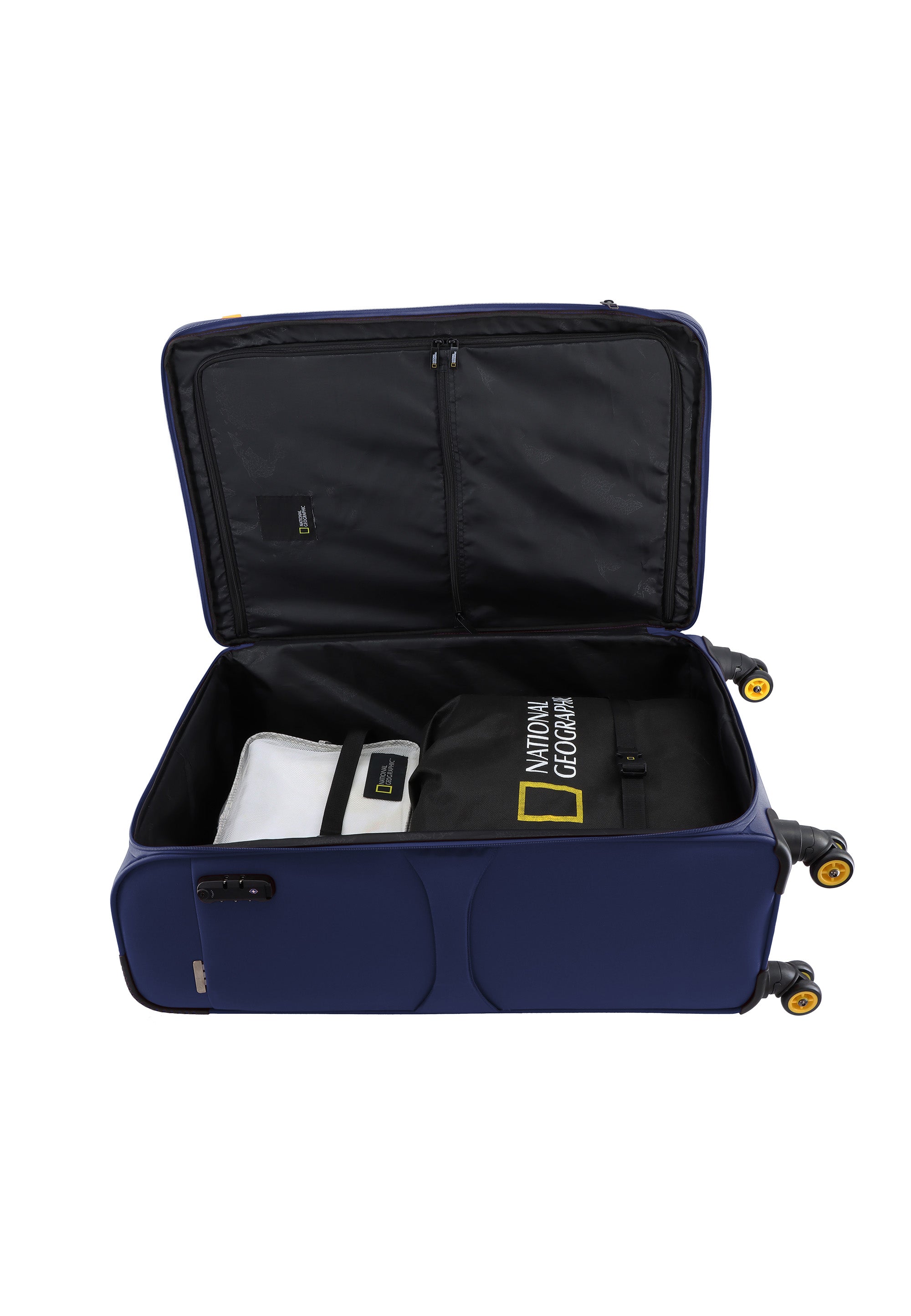 National Geographic Passage Soft Suitcase / Trolley / Travel Suitcase - Blue