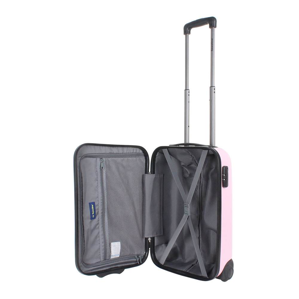 Saxoline Roller Girl Handluggage HardSuitcase / Trolley / Travel Suitcase - 55 cm - (Small)