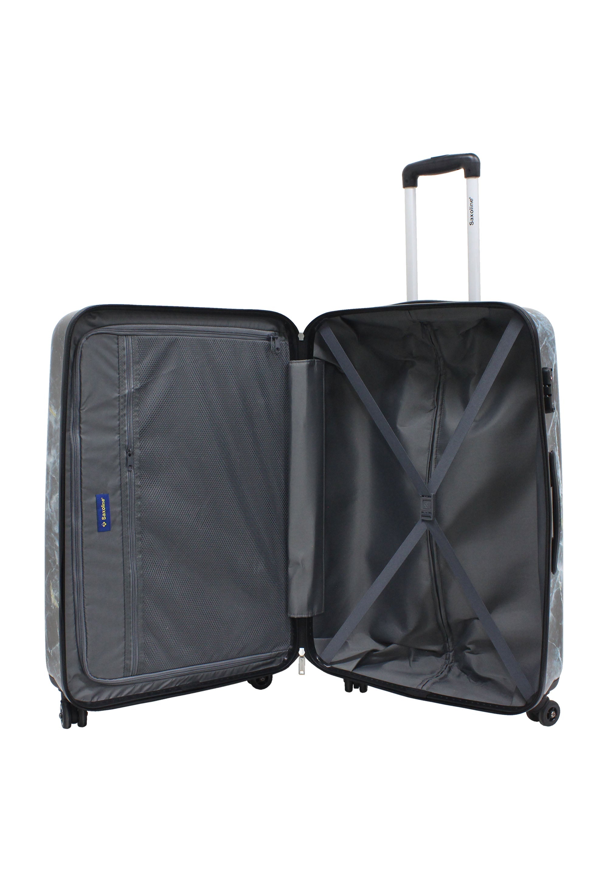 Saxoline Marble Hard Suitcase / Trolley / Luggage - 76 cm - (Large)