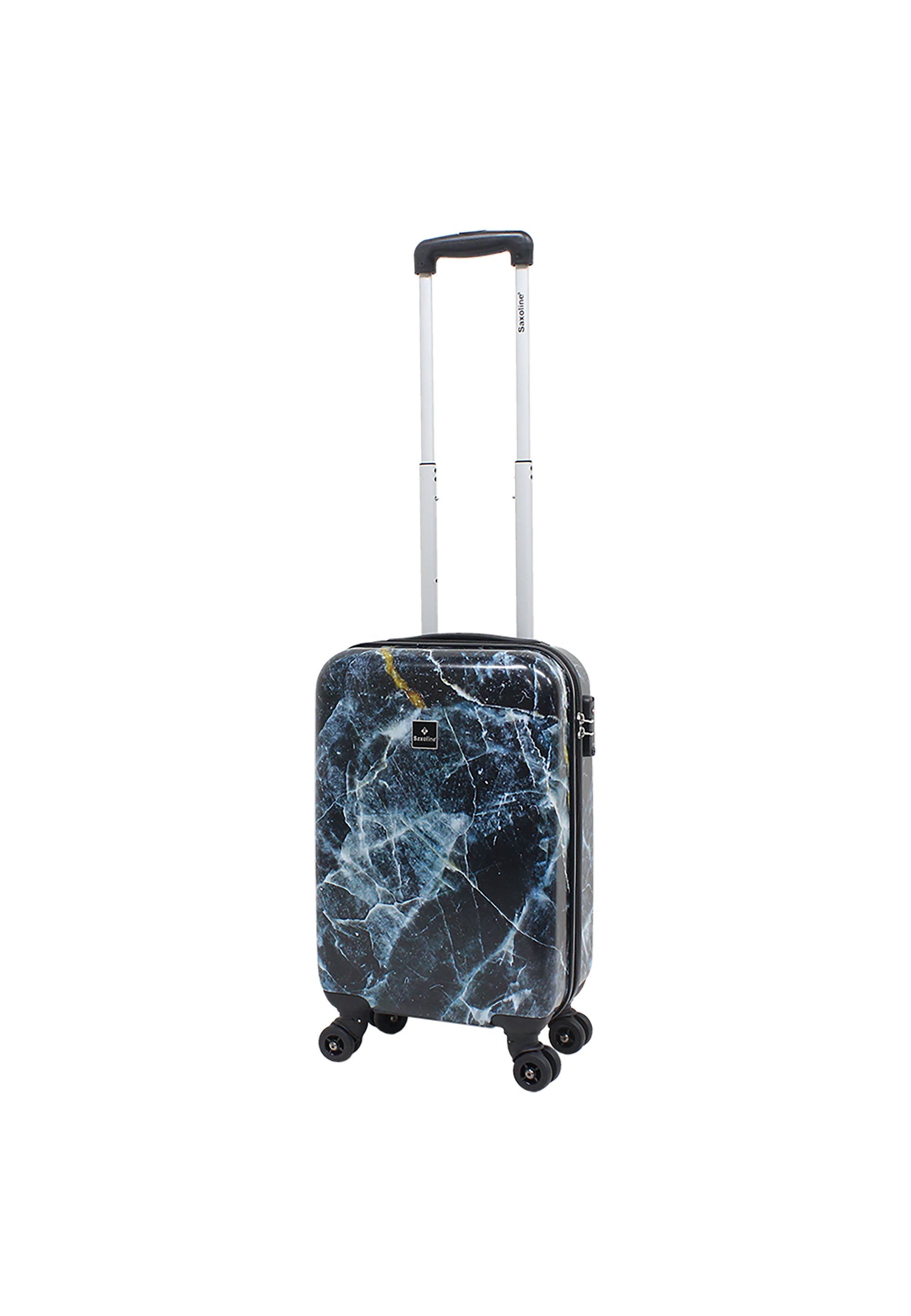 Saxoline Marble Handgepäck Hartschalenkoffer / Trolley / Reisekoffer - 55 cm - (Small)