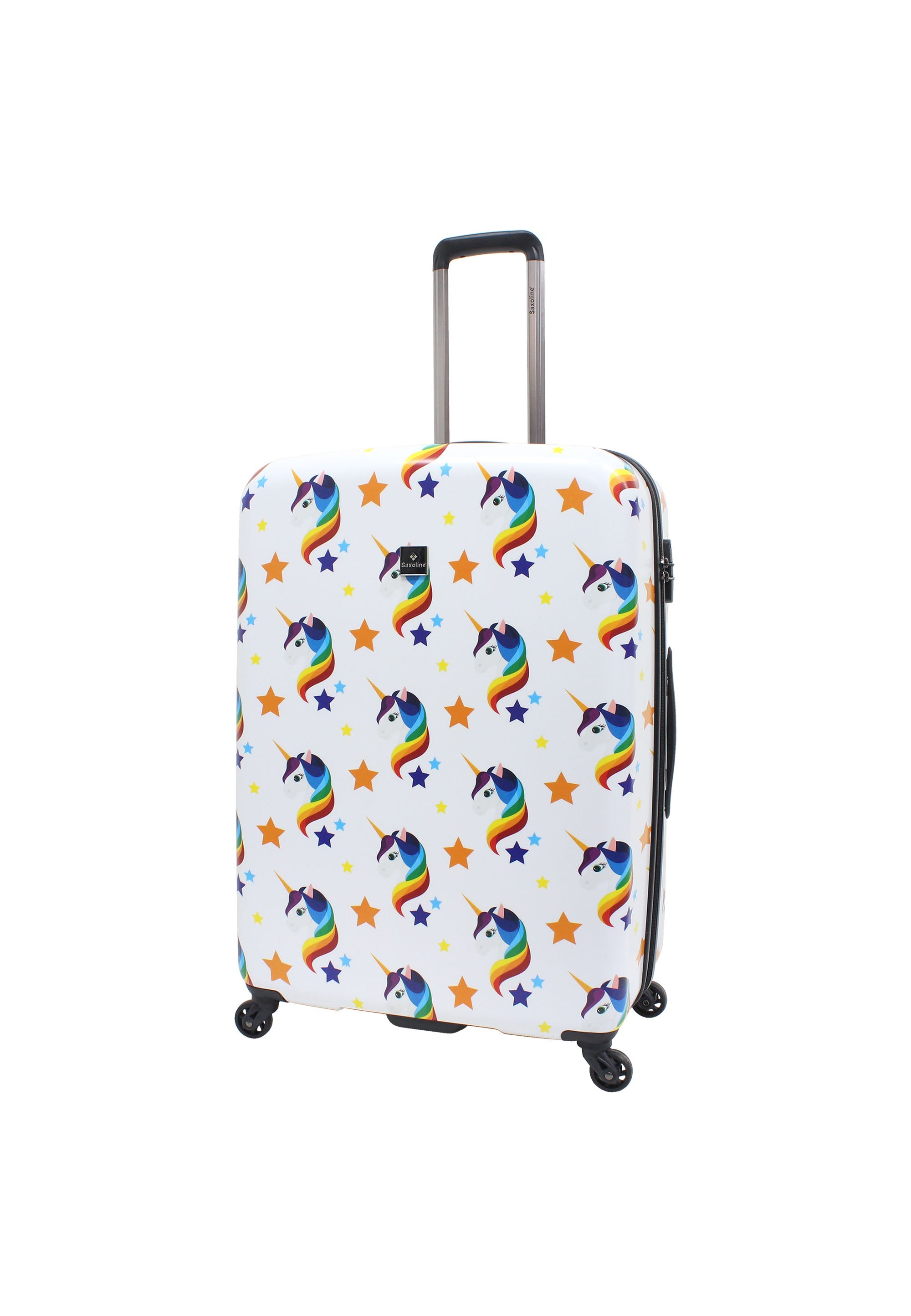 Saxoline Unicorn Hard Suitcase / Trolley / Luggage - 76 cm - (Large)