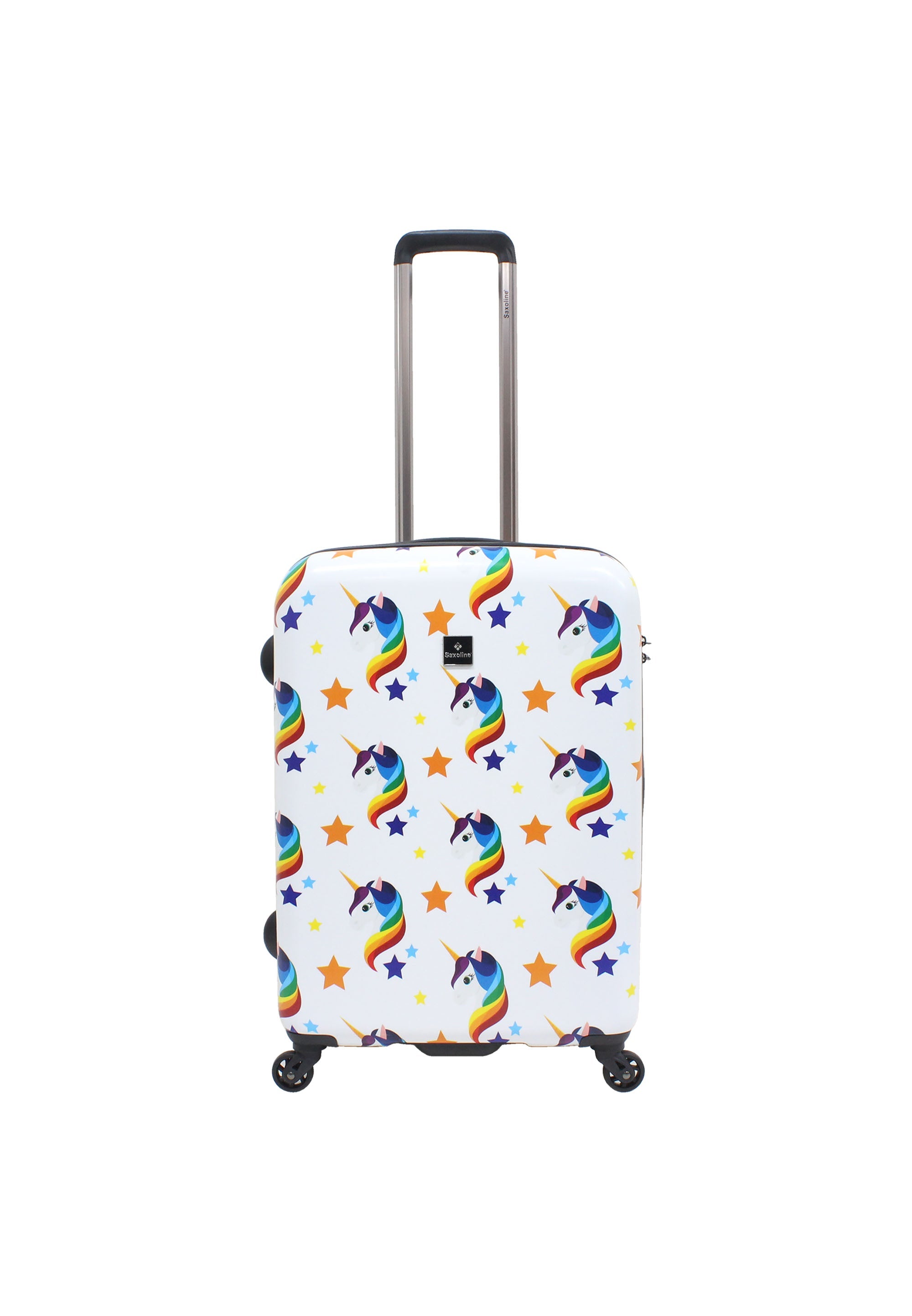 Saxoline Unicorn Hard Suitcase / Trolley / Luggage - 67 cm - (Medium)