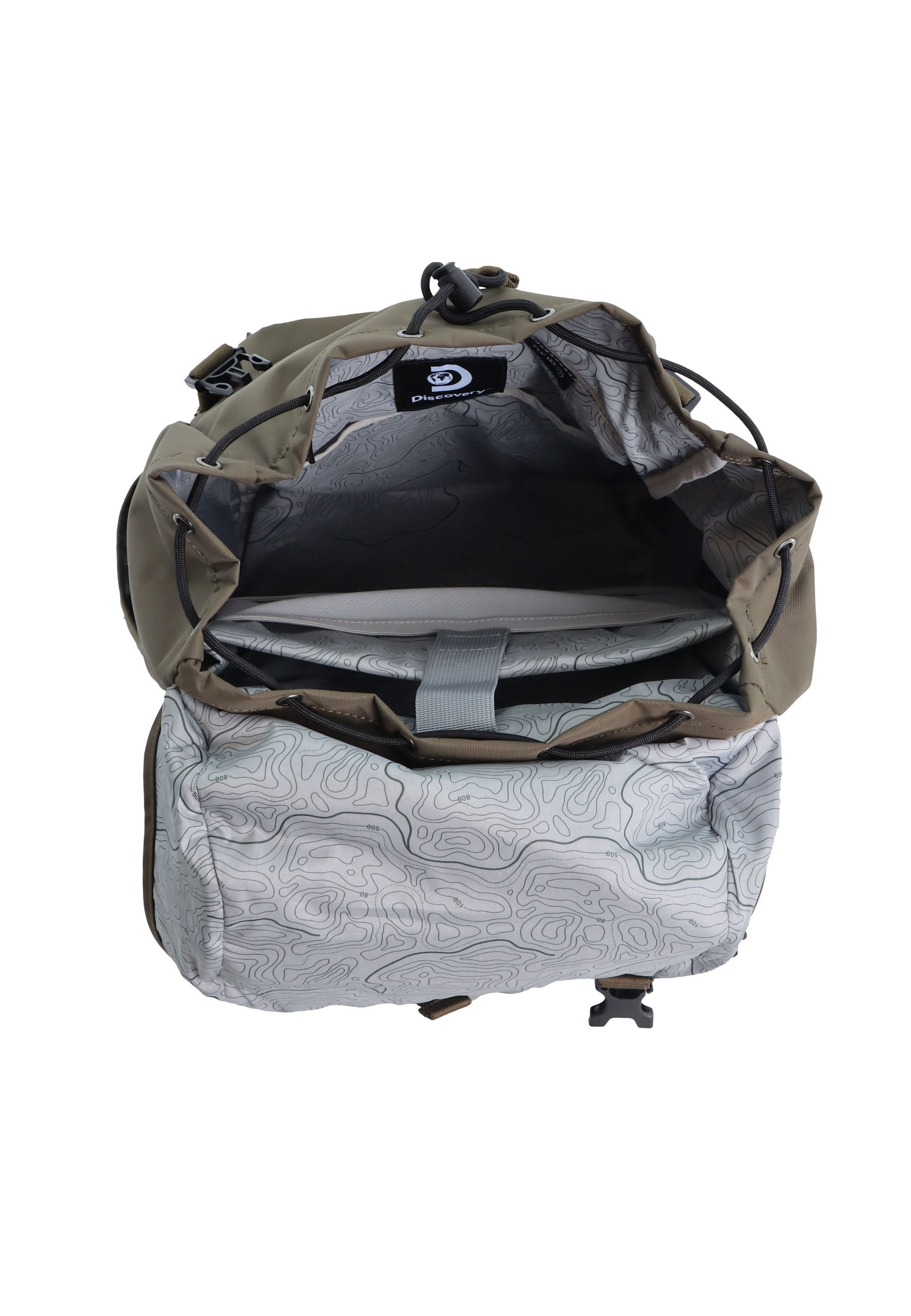 Discovery Downtown Laptop Backpack / School Backpack - D00943 Khaki