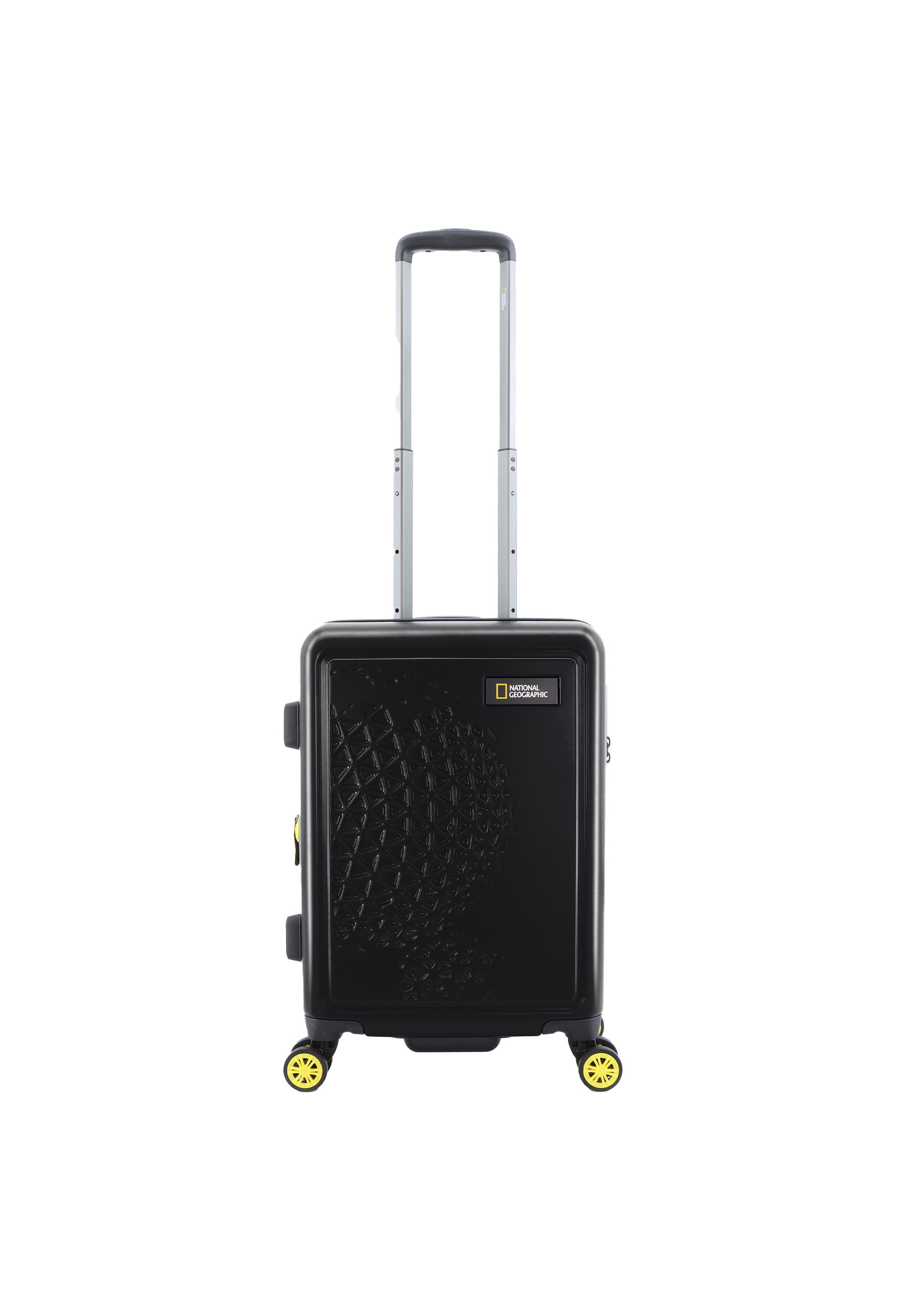 National Geographic Globe Hard Suitcase / Trolley / Travel Suitcase Black